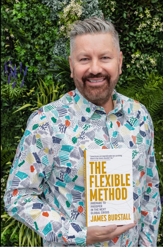 James Burstall with his book The Flexible Method